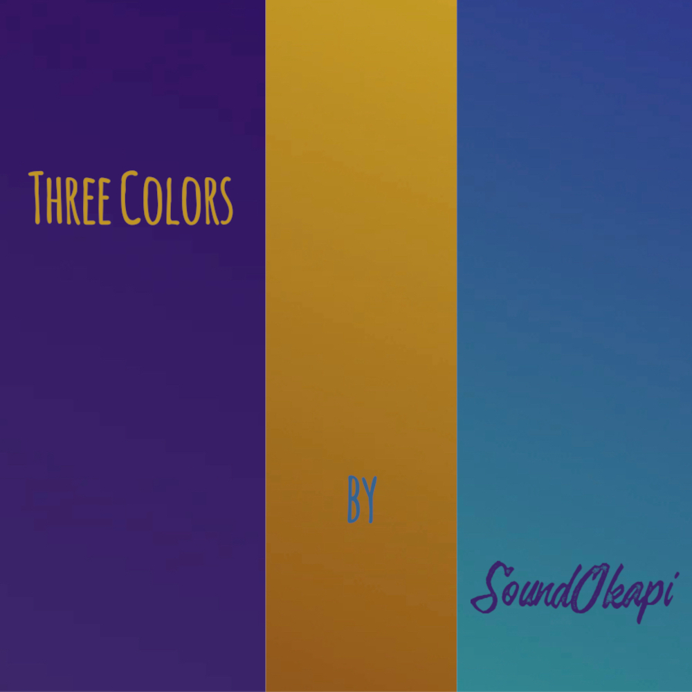 album cover, three colors